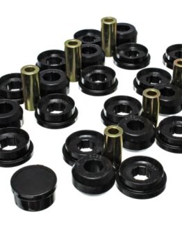 Black Rear End Control Arm Bushing Set