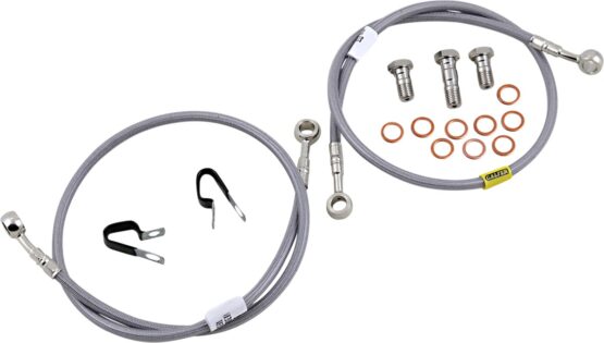 Stainless Steel Front Brake Line Kit - 2 Lines