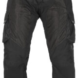 Men's Ridgecrest Hi-Flow Mesh Adventure Touring Pants - 3X-Large-Short Black - Image 3
