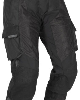 Men's Ridgecrest Hi-Flow Mesh Adventure Touring Pants - Small Black