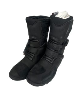 Black Trailblazer Adventure Motorcycle Boot Size 12