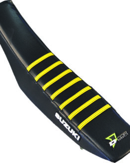 Gripper Seat Cover Yellow Fits 2005-2018 Suzuki RMZ250 2005-2017 RMZ450