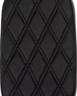 Rear Solo Seat Vinyl Black 7" Wide For 97-23 HD Touring