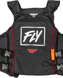 Fly Racing Pullover Flotation Vest Black/White/Red Small