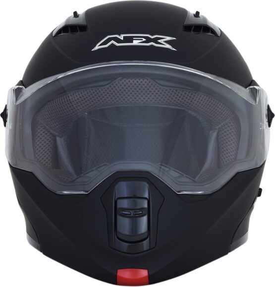 FX-111 Modular Street Helmet Matte Black Medium - Image 5