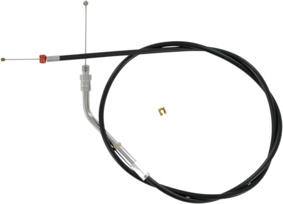 Black Vinyl Throttle Cable - 33" Long Standard Length