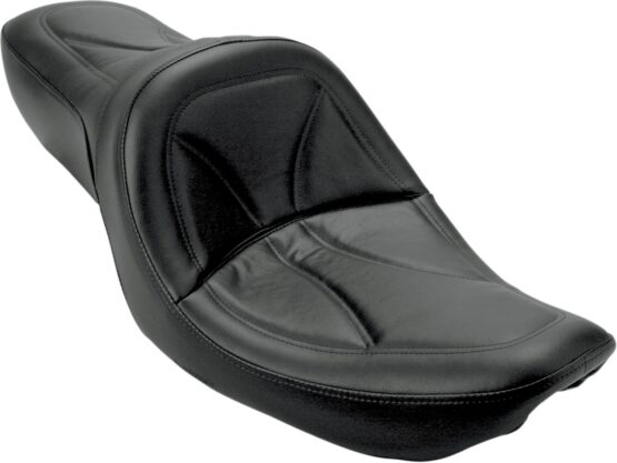 King Plain 2-Up Seat Black Gel