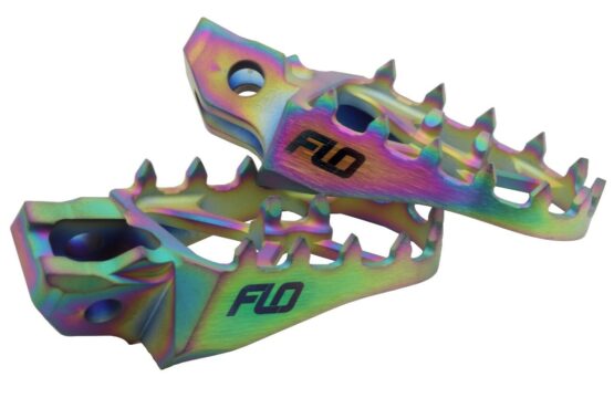 Titanium Foot Pegs - Jet Fuel - Image 3