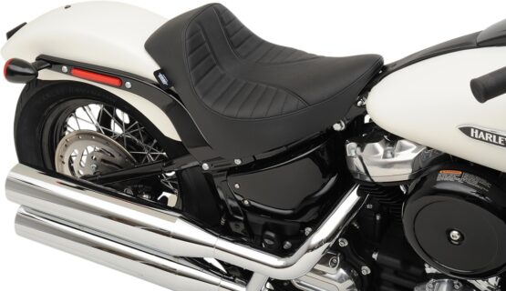 EZ Mount Scorpion Stitched Vinyl Solo Seat - Black