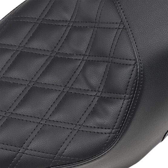 Profiler Lattice Stitched 2-Up Seat - Black - Image 2