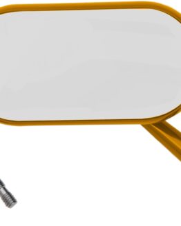 Arlen Ness Right Oval Mirror Gold 13-178