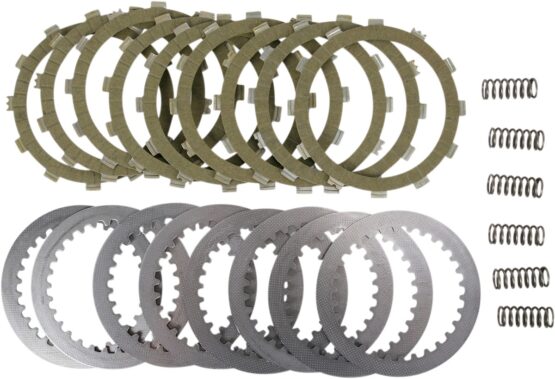 SRK Complete Clutch Kit - Aramid Fiber Friction Plates, Steels, & Springs - Image 2