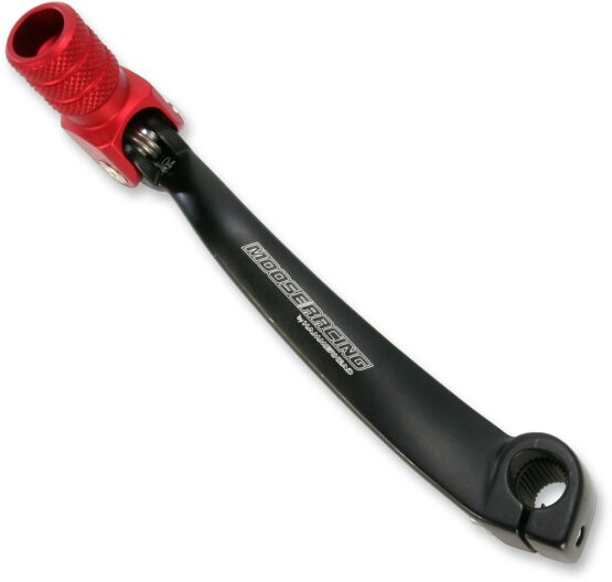 Anodized Forged Folding Shift Lever Black/Red - Image 3