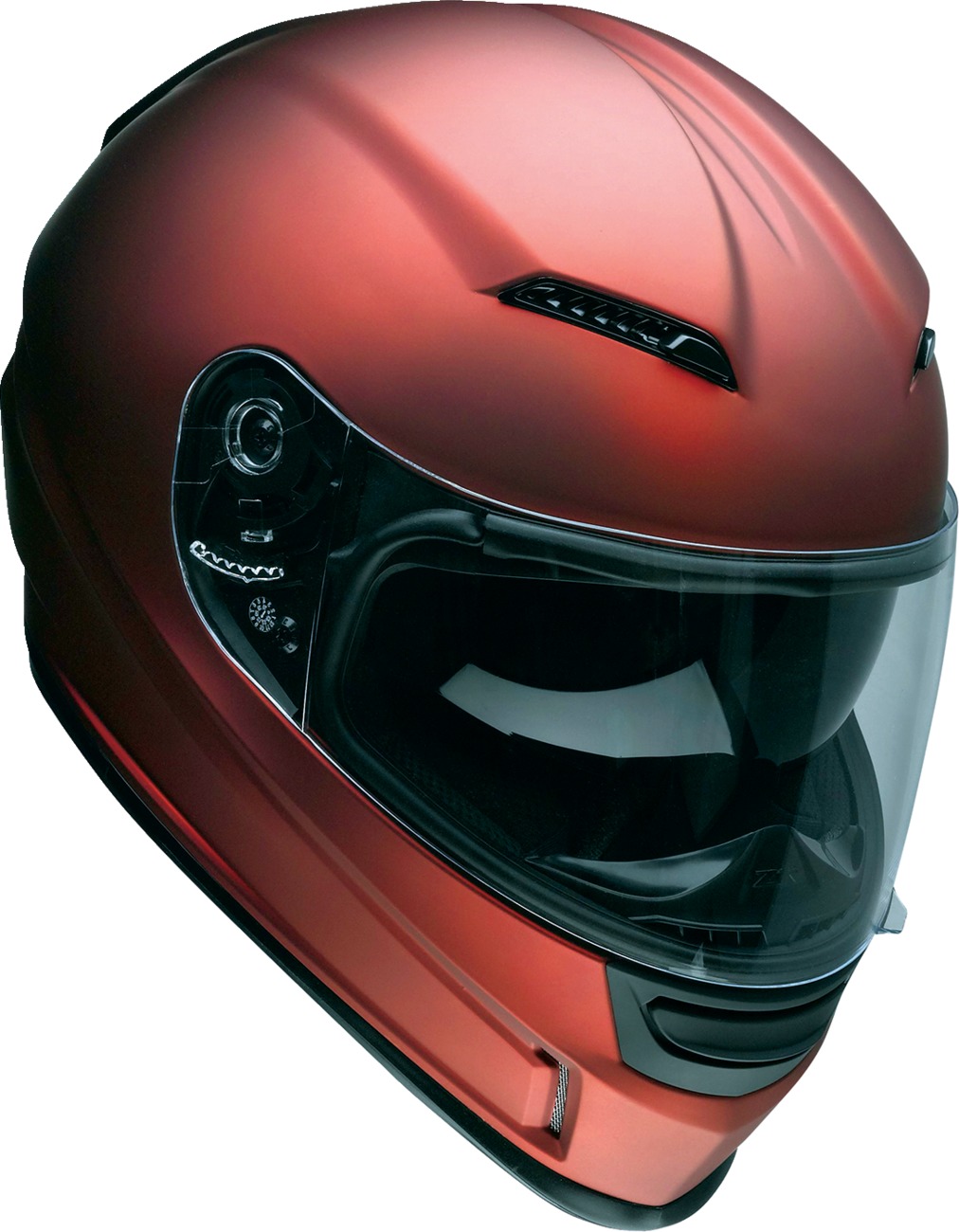Z1R Jackal Satin Helmet Matte Red 2XL Unisex - Image 3