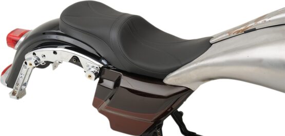 Low-Profile Stitched Leather 2-Up Seat - Image 5