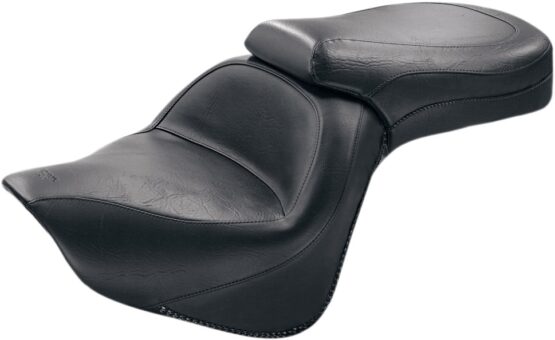 Touring Smooth Vinyl 2-Up Seat - Black