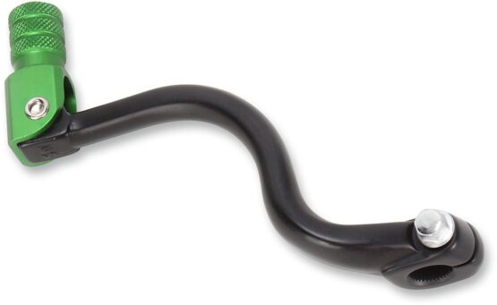 Anodized Forged Folding Shift Lever Black/Green - Image 2