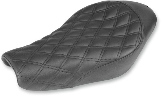 Renegade Lattice Stitched Solo Seat Black Gel