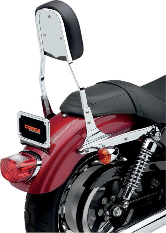 Standard Square 17" Sissy Bar Chrome - Image 2