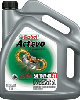 Castrol Actevo 4T 10W40 Semi-Synthetic Oil 1 Gal