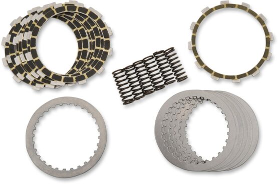 Carbon Fiber Complete Clutch Kit w/ Steels & Springs - Image 2