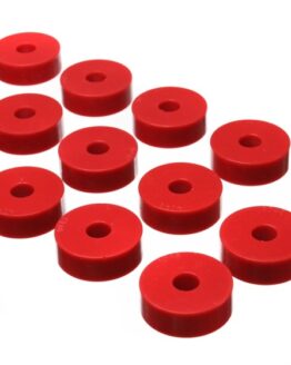 Red Body Mount Set Fits 55-73 Jeep CJ5/CJ7/CJ8 Scrambler