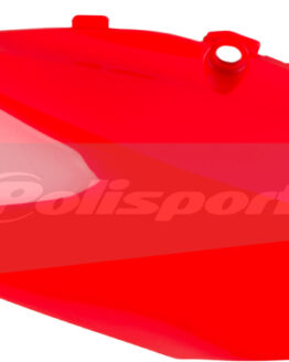 Plastic Side Number Plate - Red