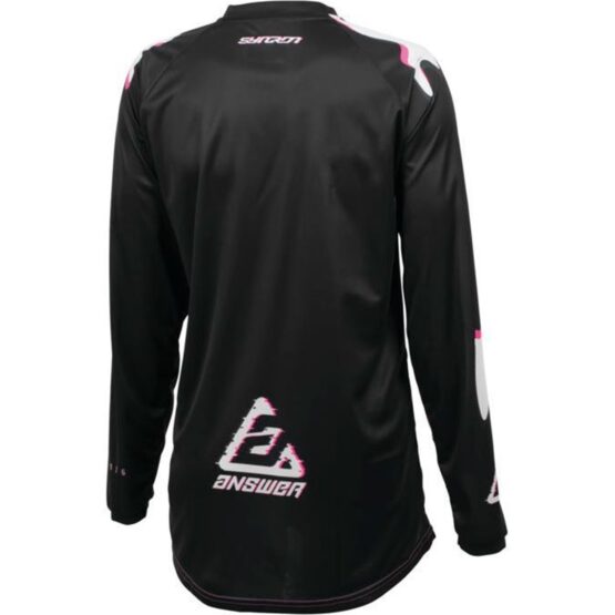 23.5 Syncron Meltdown Jersey Black/Magenta/Grey Womens - Small - Image 2