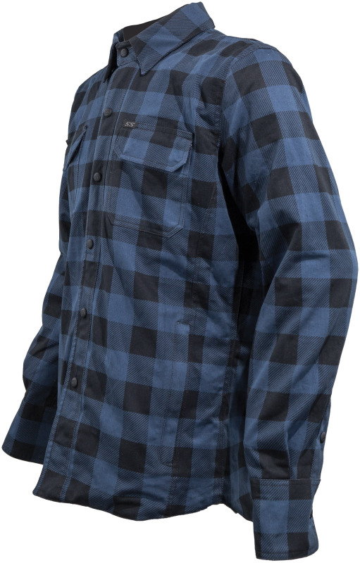 Speed and Strength True Grit Armored Motoshirt Navy/Black 3XL - Image 3