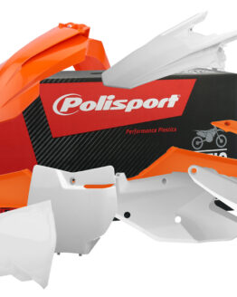 Orange & White Complete Plastic Kit