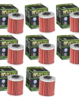 HF207 Oil Filter Replaces Suzuki 16510-35G00 & K5201-00001 - 8 Pack