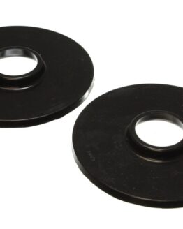 Black Rear Coil Spring Isolator Set Fits 97-06 Jeep Wrangler YJ & TJ