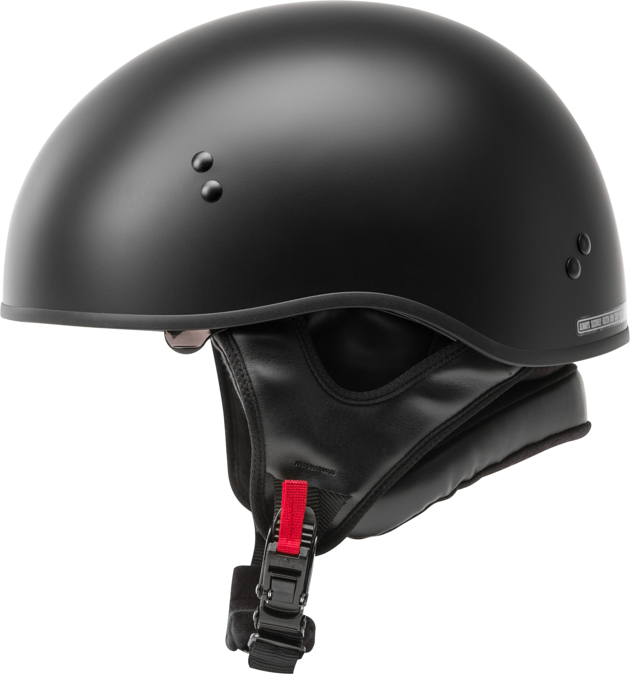 GMAX HH-65 Naked Half Helmet Matte Black Small - Image 5