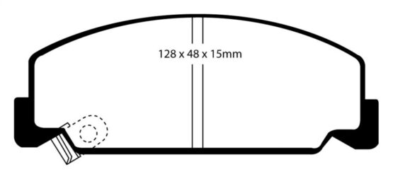 Redstuff Front Brake Pads - Image 2