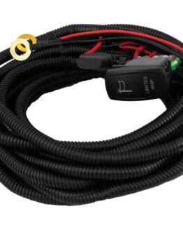 DragonFire Whip Harness Single 4-Seat Black (Universal)