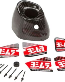 Yoshimura RS-9 RS-9T Right Side Carbon End Cap Cover Kit