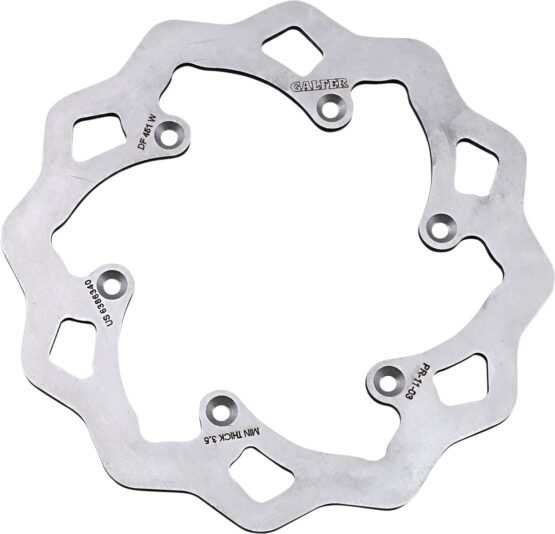 Solid Wave Rear Brake Rotor