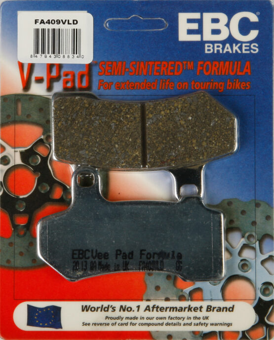 Chrome Plated V Series Brake Pads - Image 3