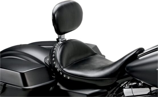 Monterey Studded Vinyl Solo Seat w/Backrest