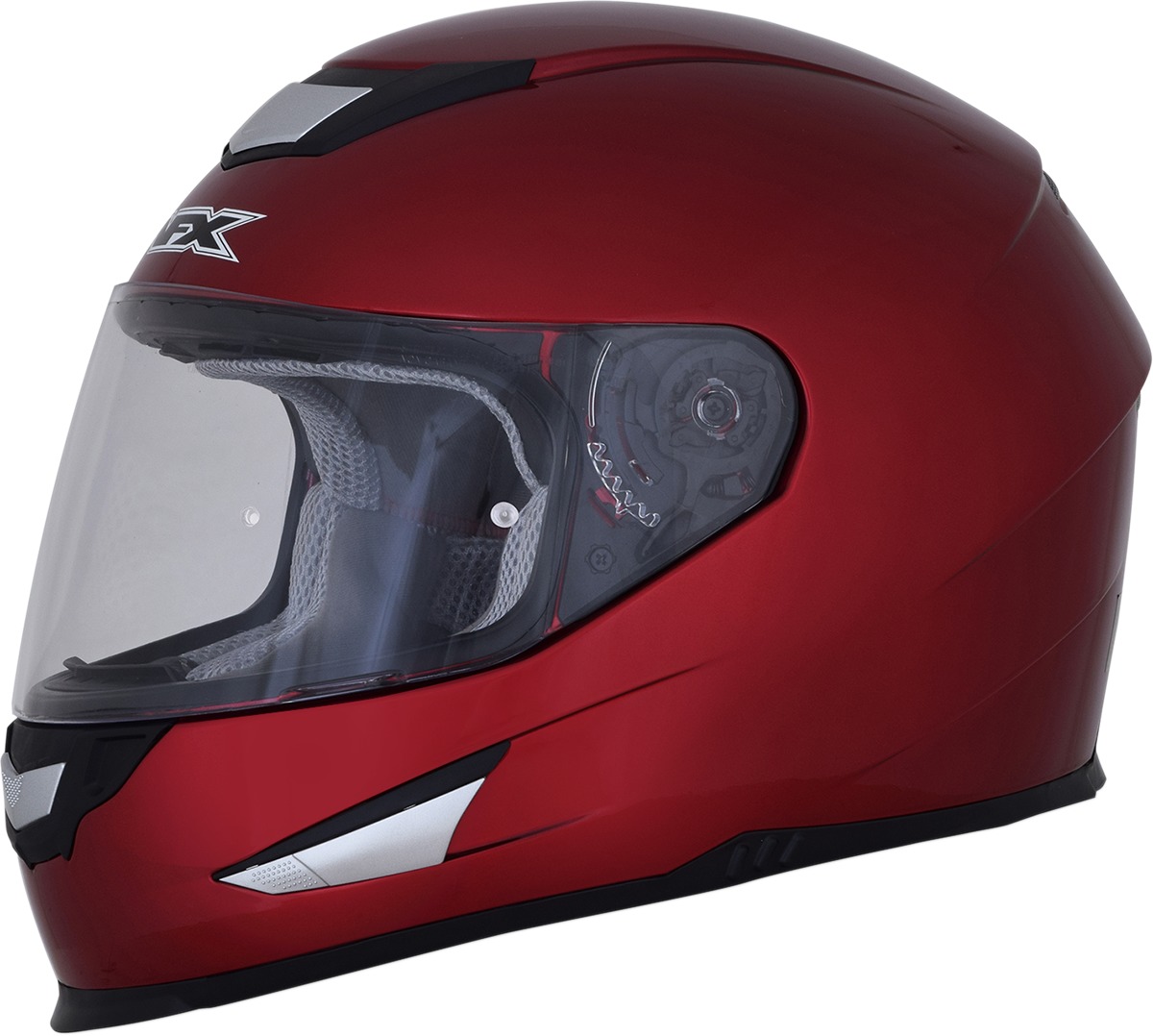 FX-99 Full Face Street Helmet Red Small - Image 4