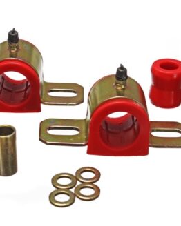 Energy Suspension 30mm Front Sway Bar Bushing Kit Red For Jeep