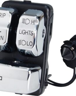 Drag Specialties Can Bus Handlebar Control Module Chrome For Harley-Davidson