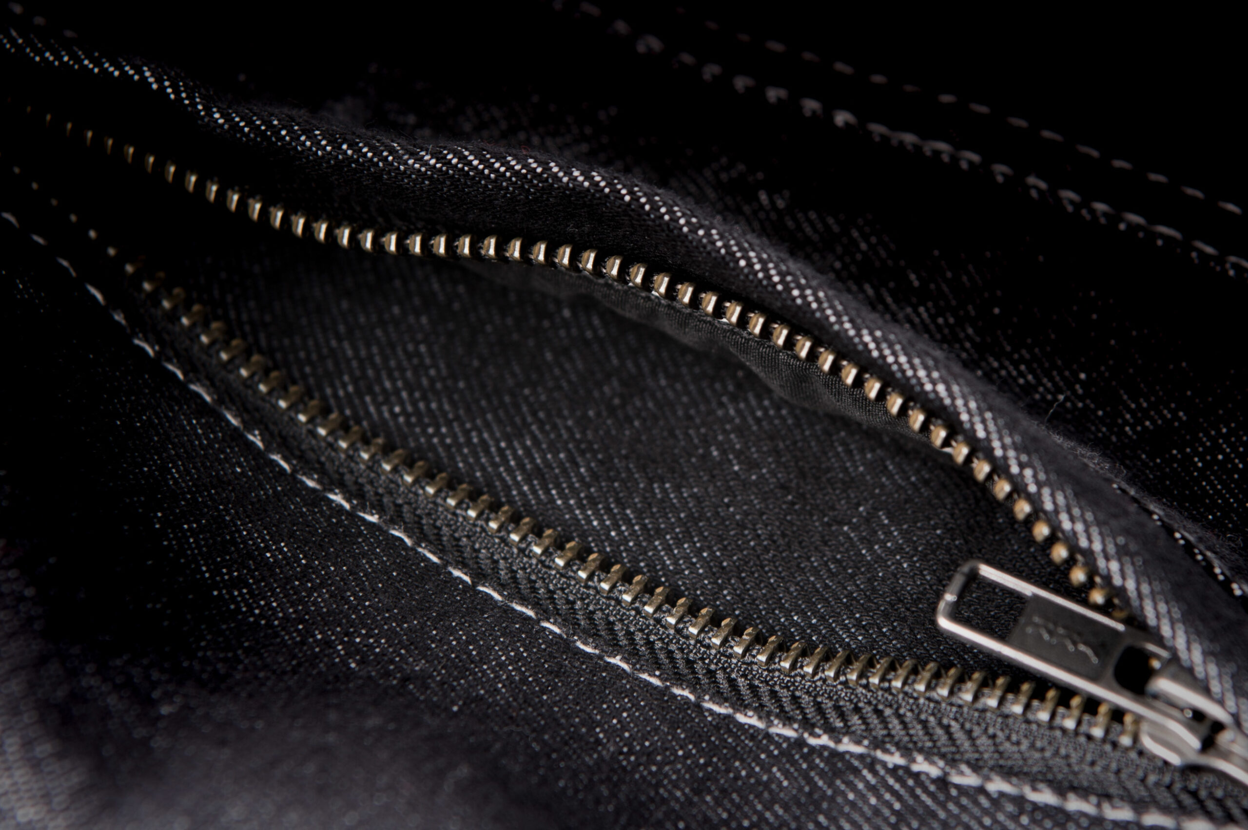 Iron Sights Club Collar Denim Vest Black Medium - Image 5