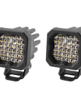 Stage Series C1R - White Flood Standard LED Pod (Pair)