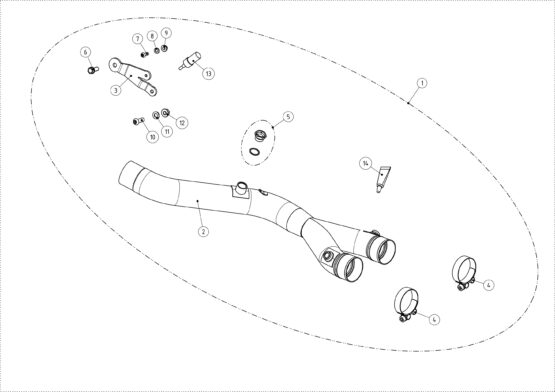 Titanium 3/4 System Slip On Exhaust - Image 3