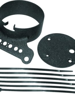 Black Single Gauge Mount Kit Biker's Choice Fits 95-11 Sportster