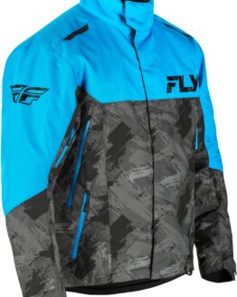 Fly Racing Youth SNX Pro Jacket Blue/Black - Small