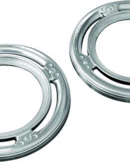 Kuryakyn Rear Speaker Accents Chrome - Fits Harley-Davidson