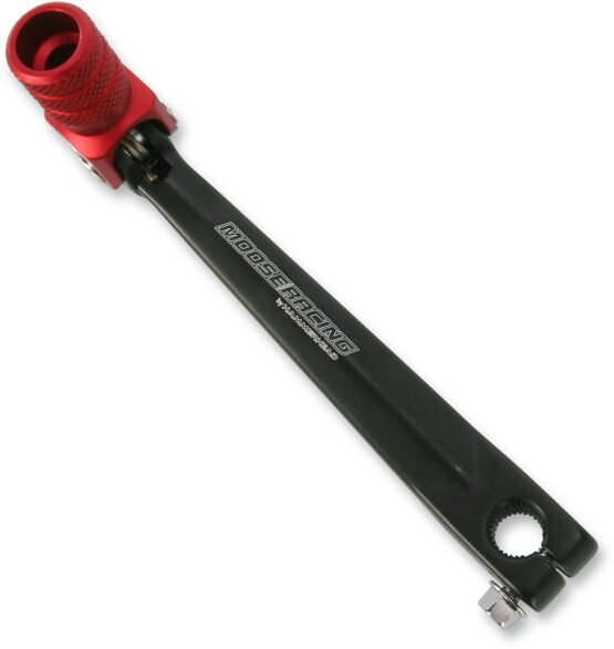 Anodized Forged Folding Shift Lever Black/Red - Image 4