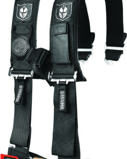 4Pt Seat Harness 2" Pads - Black